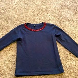 Navy J Crew sweater